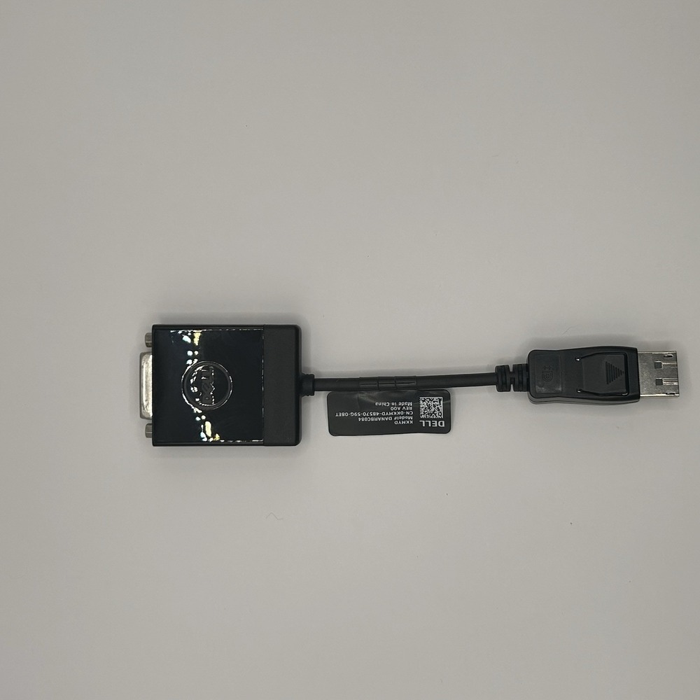 DELL DisplayPort to VGA Adapter Cable M9N09 5KMR3 Model - DANBNBC084 H64
